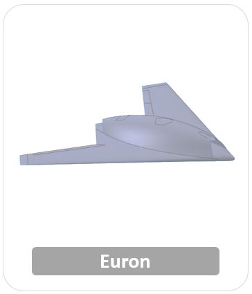  Euron Combat Drones - Flying Robots - UCAV Drones 
