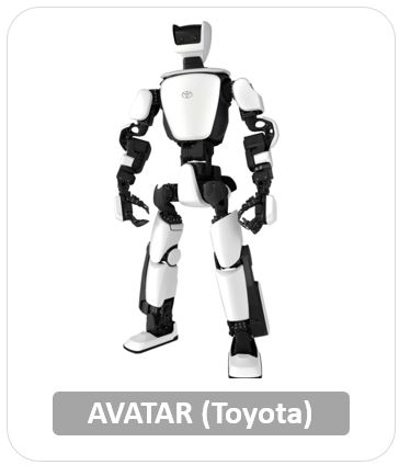 Avatar Humanoid Robot (by Toyota) 