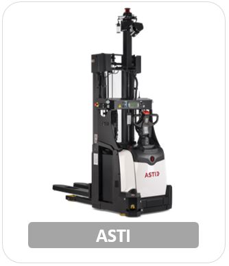 Asti Forklift Robots and Robotic Lift Trucks 