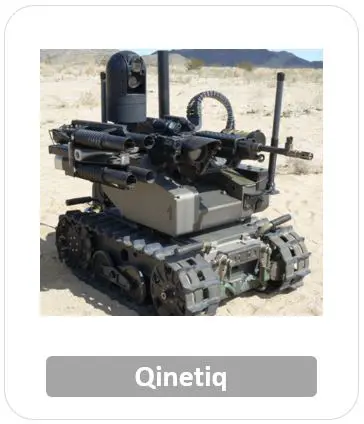 Qinetiq Defense Robots / Robotic Combat Vehicle / Unmanned Ground Vehicle  