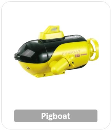 Pigboat Underwater Robots and Drones 