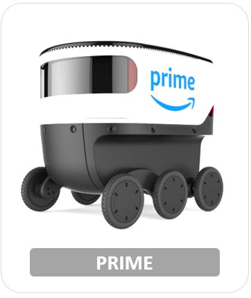 Prime Delivery Robot for delivery applications